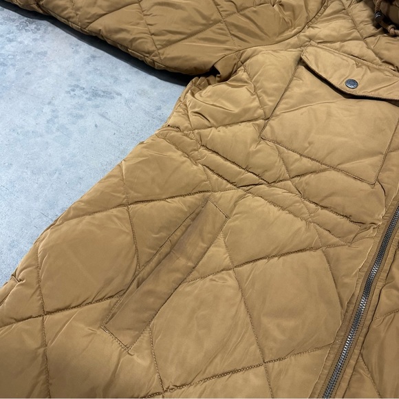 Levi's Women's Quilted Diamond Sherpa Lined Jacket Size XL 
Long Parka Coat - Picture 8 of 12